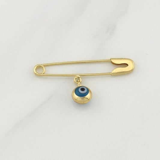 Herraje Gancho Nodriza Ojo Turco 1gr / 1 1/4 in / 6.2mm Oro Amarillo +4 18K !