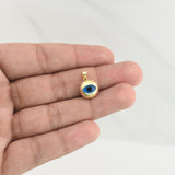 Dije Ojo Turco 1.45gr / 3/4 in / Oro Amarillo +4 18K ! Dije Ojo Turco 1.45gr / 3/4 in / Oro Amarillo +4 18K !