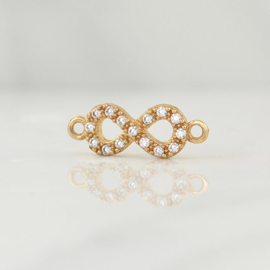 Herraje Infinito 0.9gr / 1/2 in / Oro Amarillo 18K !