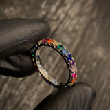 Infinity ring with stones by Custom Made to Order starting from 5gr Infinity ring with stones by Custom Made to Order starting from 5gr