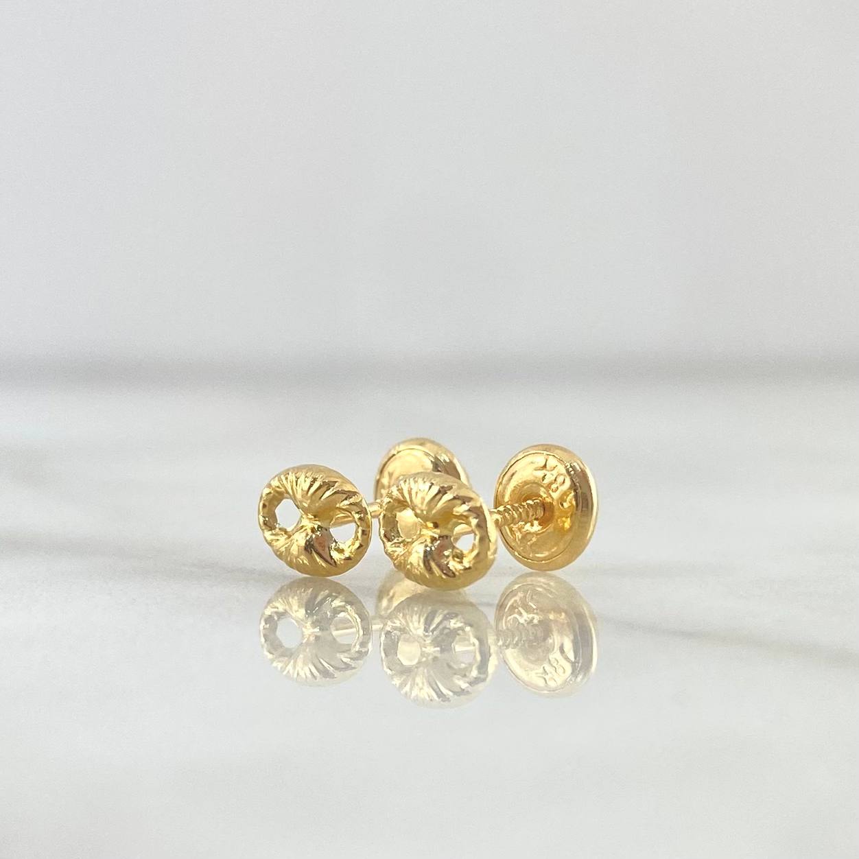 Stud Earrings GC 0.65gr / 18K Gold Stud Earrings GC 0.65gr / 18K Gold