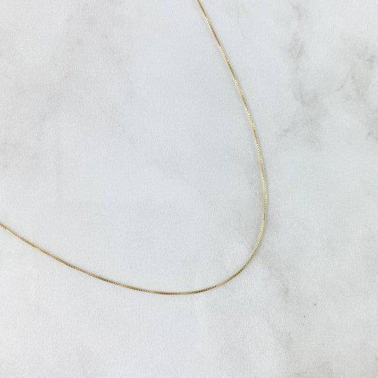 Venetian Chain 0.85g / 50.2cm / 0.8mm Yellow Gold +3 18K