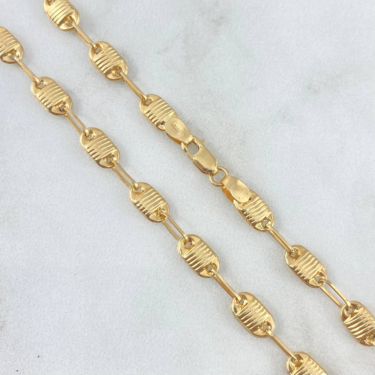 Rustic Canotillo Chain 10.3gr / 60cm / 5mm 18K Yellow Gold Rustic Canotillo Chain 10.3gr / 60cm / 5mm 18K Yellow Gold