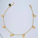 Tobillera Aro Seguido 3.7gr / 10 1/4 in / 1.27mm Oro Amarillo 18K & Tobillera Aro Seguido 3.7gr / 10 1/4 in / 1.27mm Oro Amarillo 18K &