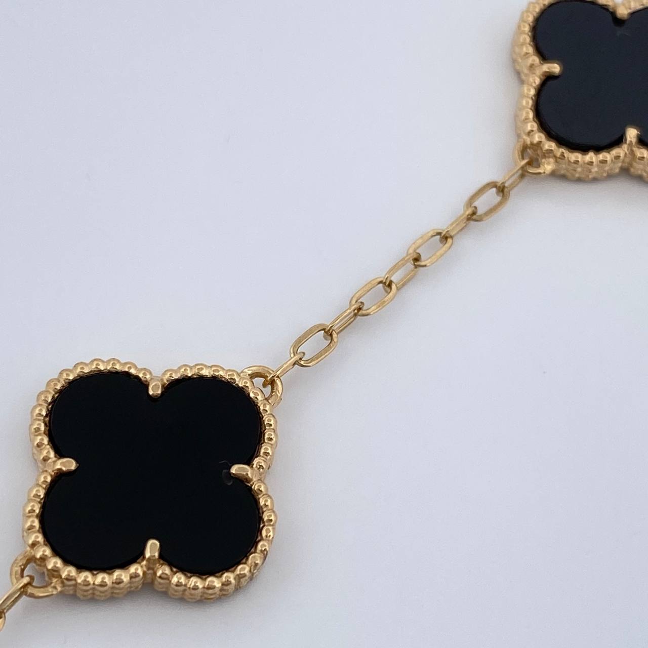 Pulso Trebol Cajon 7.9gr / 7 3/4 in / 1.8mm Oro Amarillo Nac.Esp. 18K % Pulso Trebol Cajon 7.9gr / 7 3/4 in / 1.8mm Oro Amarillo Nac.Esp. 18K %