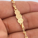 Pulso Bebé Placa Virgen Milagrosa Gc 1.85gr / 6 in / 3.37mm Oro Amarillo 18K % Pulso Bebé Placa Virgen Milagrosa Gc 1.85gr / 6 in / 3.37mm Oro Amarillo 18K %