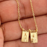 Cadena Escapulario Virgen del Carmen Sagrado Corazon 4.15gr / 18 1/4 in / 1.4mm Oro Amarillo 18K % Cadena Escapulario Virgen del Carmen Sagrado Corazon 4.15gr / 18 1/4 in / 1.4mm Oro Amarillo 18K %