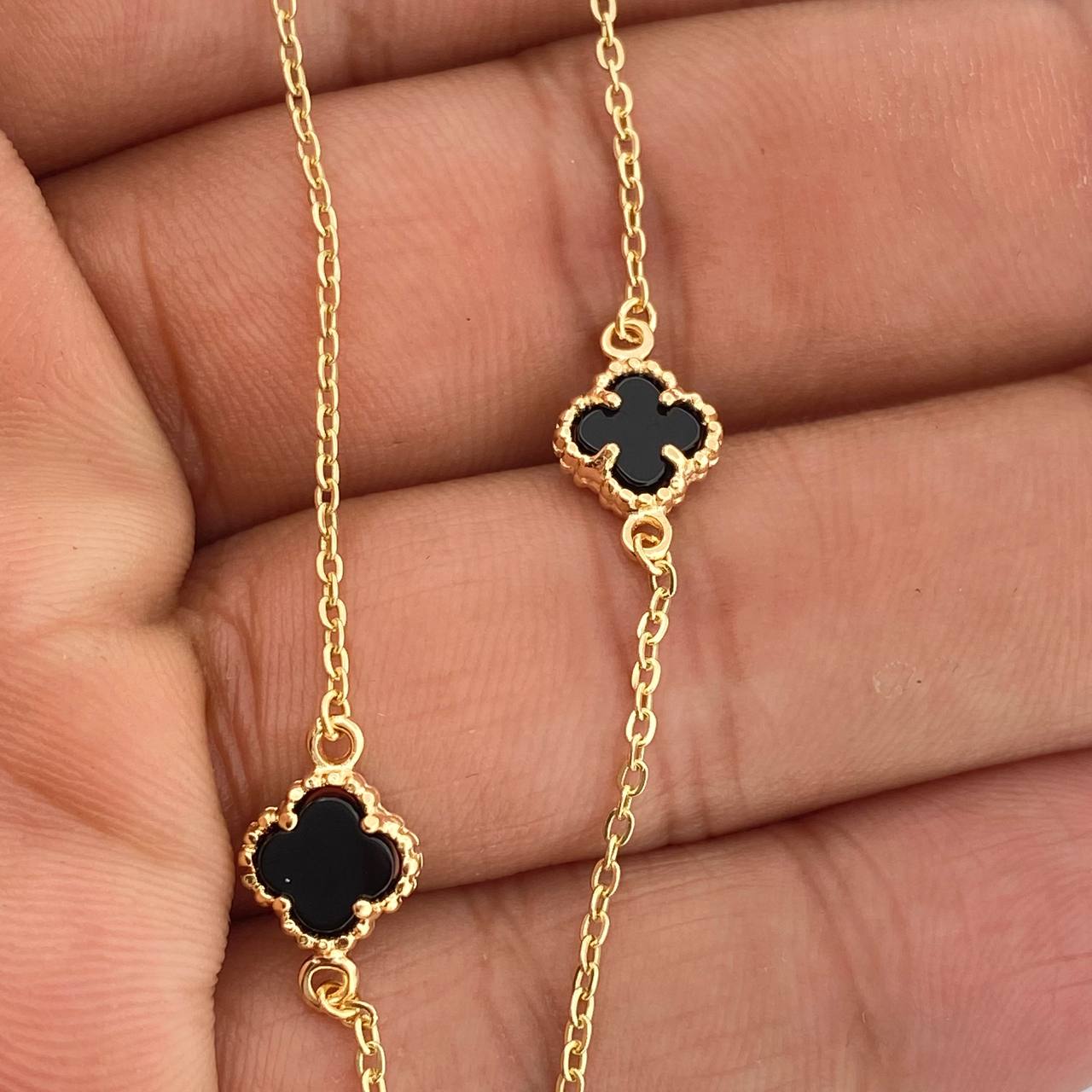 Cadena Trebol Aro Seguido 4.5gr / 18 in / 1.4mm Oro Amarillo Nac.Esp. 18K % Cadena Trebol Aro Seguido 4.5gr / 18 in / 1.4mm Oro Amarillo Nac.Esp. 18K %