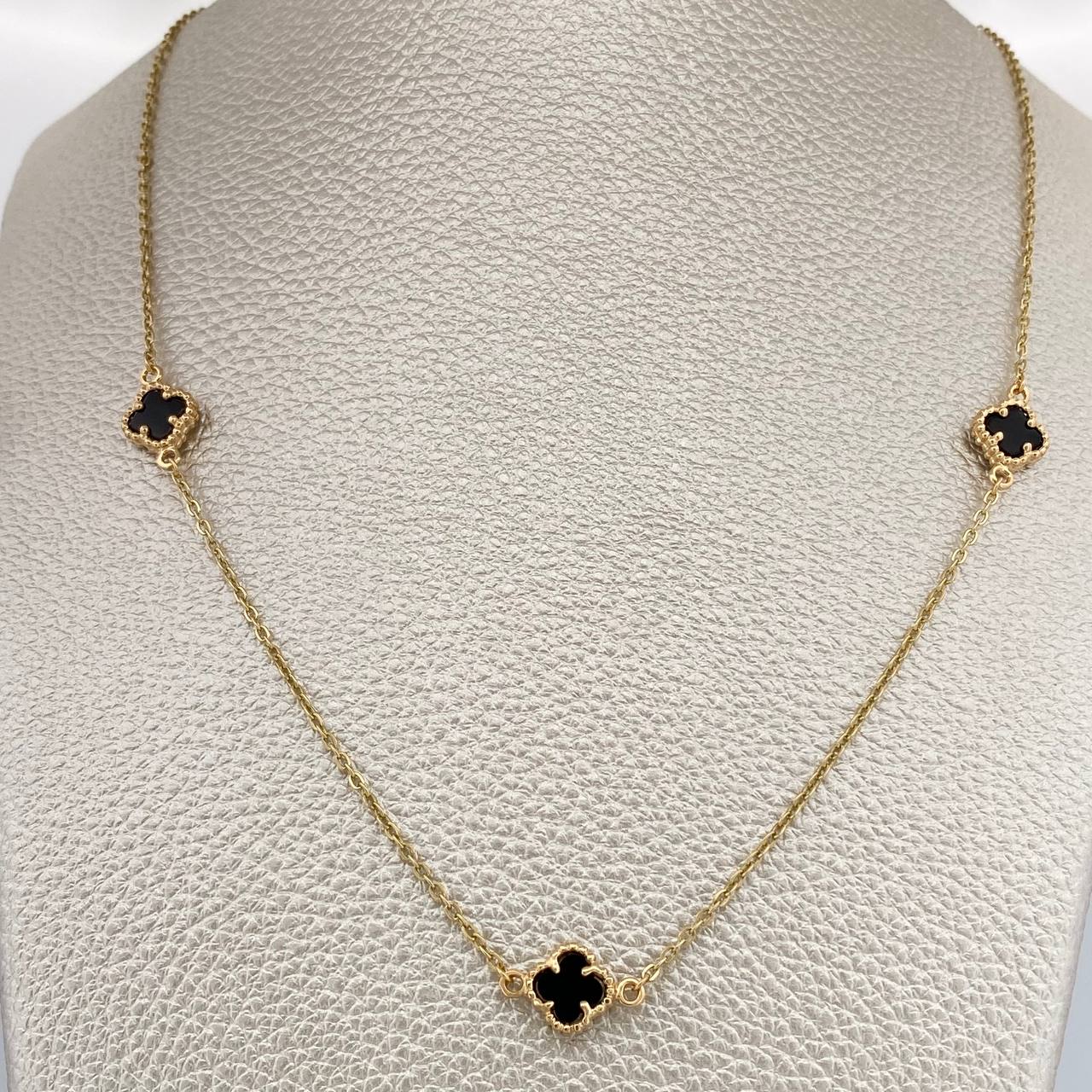 Cadena Trebol Aro Seguido 4.4gr / 18 in / 1.4mm Oro Amarillo Nac.Esp. 18K % Cadena Trebol Aro Seguido 4.4gr / 18 in / 1.4mm Oro Amarillo Nac.Esp. 18K %