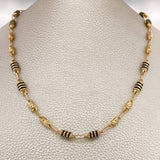 Cadena Barril 12.45gr / 24 1/2 in / 5mm Oro Amarillo 18K % Cadena Barril 12.45gr / 24 1/2 in / 5mm Oro Amarillo 18K %