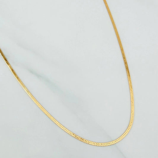 Cadena Espejo 2.05 g / 40 cm / 1.45 mm Oro Amarillo 18K