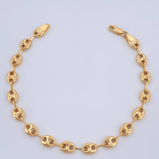 Pulso Gc 4.05gr / 8 in / 6mm Oro Amarillo 18K %