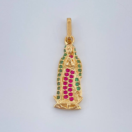 Dije Virgen Guadalupe 1.7gr / 1 in / Oro Amarillo 18K %