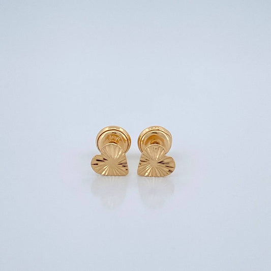 Topos Corazón 0.65gr / 5.33mm Oro Amarillo 18K %