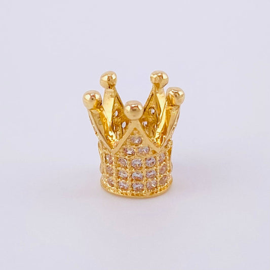 Charm Crown 1.75g / 1/4 in 18K Yellow Gold