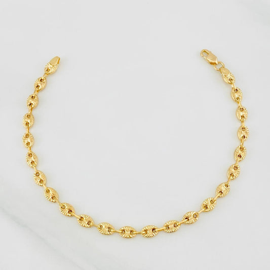 Bracelet GC 3.8g / 7 in / 4mm Yellow Gold 18K