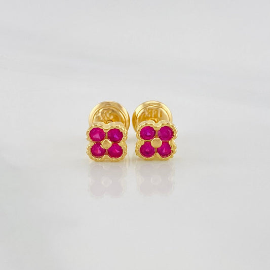 Topos Trebol 1.15 g / in / 5.34 mm Oro Amarillo 18K
