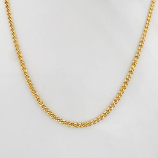 Cadena Aro Seguido 8.05g / 20 in / 2.06mm Oro Amarillo 18K