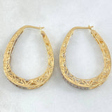 Hoop Earrings Yiyi 10.3gr / 3.5cm / 18K Gold Hoop Earrings Yiyi 10.3gr / 3.5cm / 18K Gold