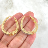 Hoop Earrings Yiyi 10.3gr / 3.5cm / 18K Gold Hoop Earrings Yiyi 10.3gr / 3.5cm / 18K Gold
