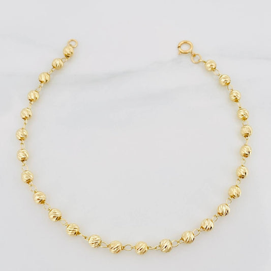 Pulso Militar 3.2 g / 7 3/4 in / 3.6 mm Oro Amarillo 18K