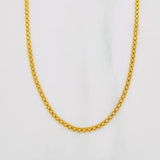 Cadena China 4.5g / 20 in / 1.9mm Oro Amarillo 18K