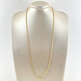 Cadena GC 7.45gr / 65cm / 3.2mm Lisa Tres Oros 18K © Cadena GC 7.45gr / 65cm / 3.2mm Lisa Tres Oros 18K ©