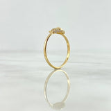 Bear Head Ring 1.75gr / Size 7 3/4 / White-Black Zircons Yellow Gold Bear Head Ring 1.75gr / Size 7 3/4 / White-Black Zircons Yellow Gold