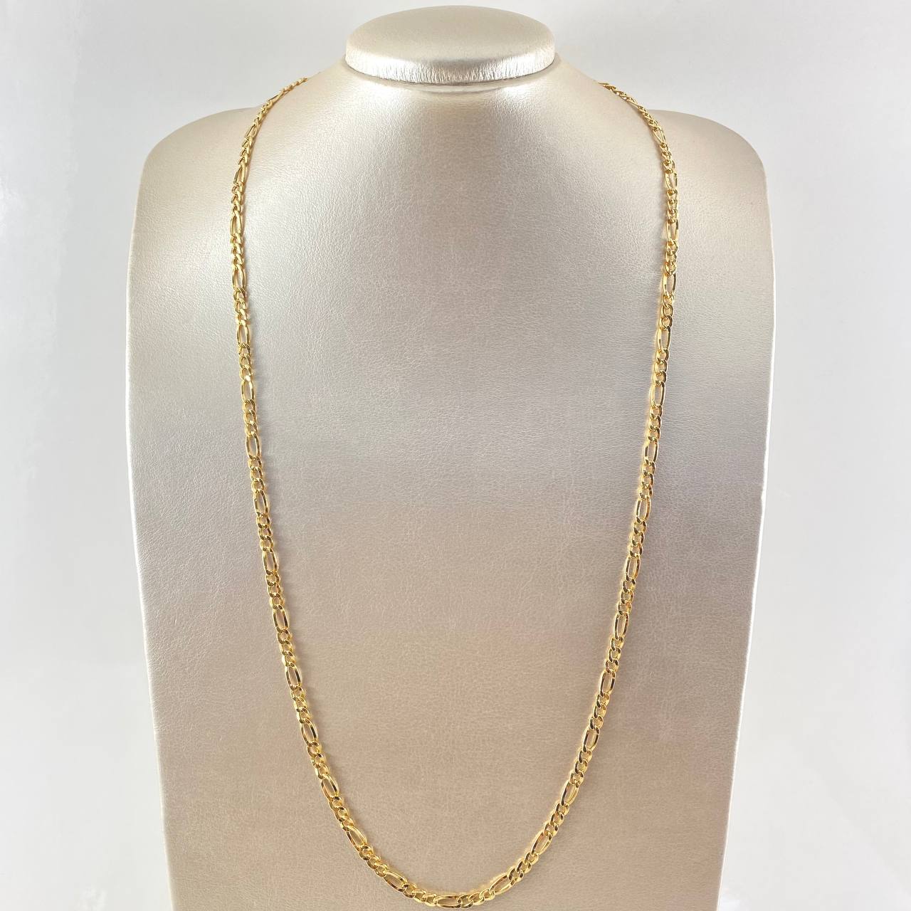 Figaro Chain 7.75gr / 27 1/2 in / 18K Gold +1 Figaro Chain 7.75gr / 27 1/2 in / 18K Gold +1