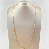 Figaro Chain 7.75gr / 27 1/2 in / 18K Gold +1 Figaro Chain 7.75gr / 27 1/2 in / 18K Gold +1