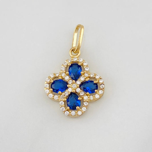 Dije Trebol 1.6g / 3/4 in Oro Amarillo 18K