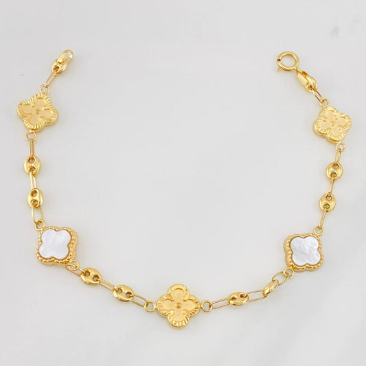 Pulso GC Trebol 4.35g / 7 1/2 in / 4.04mm Oro Rosa 18K