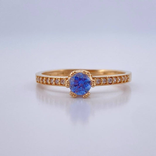 Anillo Corona 1.95gr / T6 3/4 / Oro Amarillo 18K &