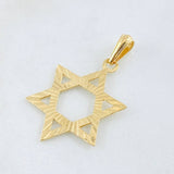 Pendant Star of David 2.35gr / 1 1/2 in / 18K Yellow Gold Pendant Star of David 2.35gr / 1 1/2 in / 18K Yellow Gold