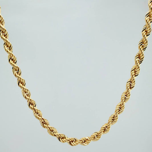 Cadena Lazo 8.45gr / 23 1/2 in / 3.25mm Oro Amarillo +3 18K $