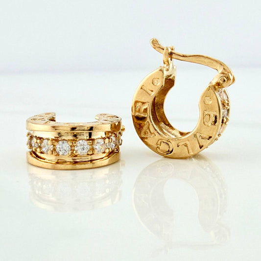 Candongas BV 4.55gr / 1/2 in / Oro Amarillo 18K %