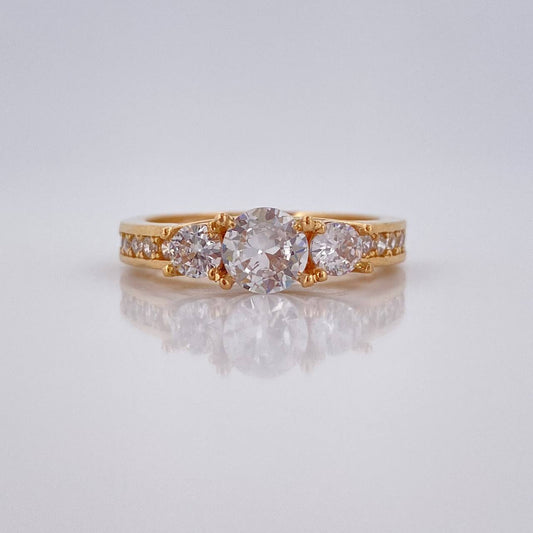 Anillo Churumbela 3.6gr / T6 1/4 / Oro Amarillo 18K &