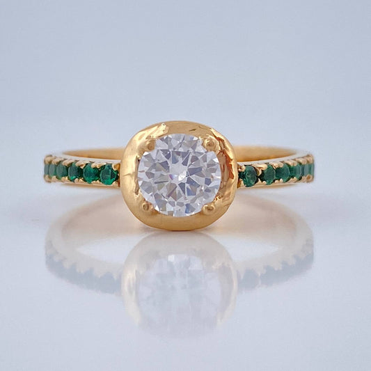 Anillo Churumbela 3.8gr / T7 1/4 / Oro Amarillo 18K &