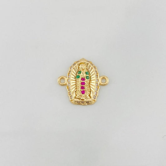 Charm Virgin of Guadalupe 1.15g / 1/2 in Yellow Gold 18K