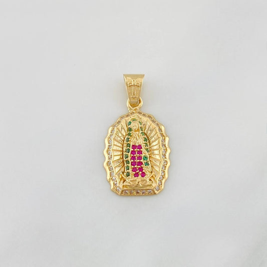 Pendant Virgin of Guadalupe 3.05g / 3/4 in Yellow Gold 18K