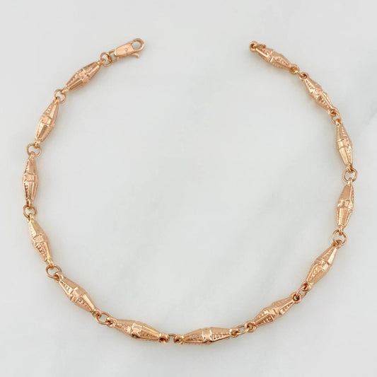 Bracelet Rustica Dubai 4.15g / 8 1/4 in / 3.62mm 18K Rose Gold