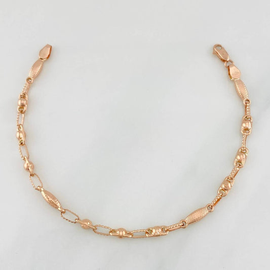 Bracelet Rustica Bubble 3.25g / 6 3/4 in / 3.36mm 18K Rose Gold