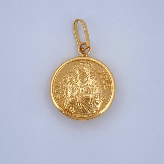 Dije San Jose 0.8gr / 3/4 in / Oro Amarillo 18K $