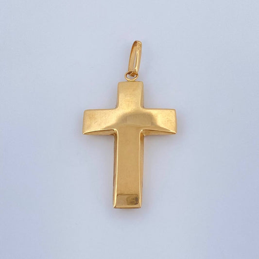 Dije Cruz 2gr / 1 1/2 in / Oro Amarillo 18K $