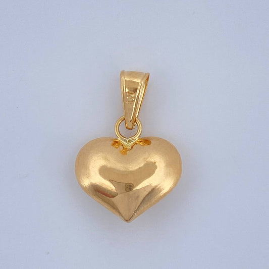 Dije Corazon 0.55gr / 3/4 in / Oro Amarillo 18K $