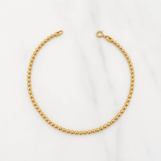 Pulso Militar 4.5g / 7 3/4 in / 2.14mm Oro Amarillo 18K