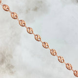 GC Chain 13.15gr / 70cm / 6.1mm Curved Striped Rose Gold 18K © GC Chain 13.15gr / 70cm / 6.1mm Curved Striped Rose Gold 18K ©