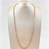 GC Chain 13.15gr / 70cm / 6.1mm Curved Striped Rose Gold 18K © GC Chain 13.15gr / 70cm / 6.1mm Curved Striped Rose Gold 18K ©