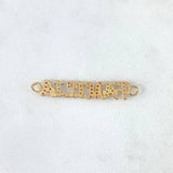 Charm Family 1.3gr / 3.5cm / Lilac-Green-Orange-Yellow-Fuchsia-Blue-Mixed Yellow Gold Zircons Charm Family 1.3gr / 3.5cm / Lilac-Green-Orange-Yellow-Fuchsia-Blue-Mixed Yellow Gold Zircons