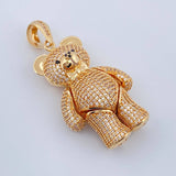 Dije Oso Articulado 20.55gr / 2 in / Oro Amarillo 18K % Dije Oso Articulado 20.55gr / 2 in / Oro Amarillo 18K %
